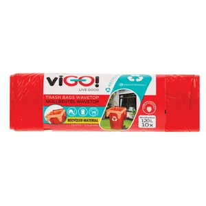 Kvapieji šiukšlių maišeliai VIGO!, 120 l, 10 vnt
