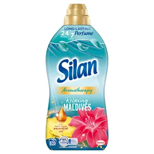 Skalbinių minkštiklis SILAN AROMATHERAPY RELAXING MALDIVES, 50 skalbimų, 1100 ml