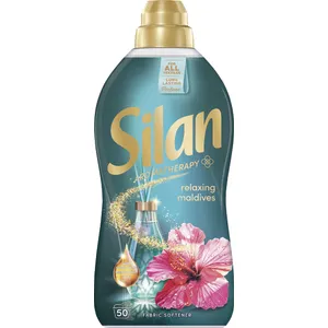Skalbinių minkštiklis SILAN AROMATHERAPY RELAXING MALDIVES, 50 skalbimų, 1100 ml