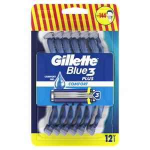 Vienkartiniai skustuvai Gillette Blue 3 Comfort, 12 vnt