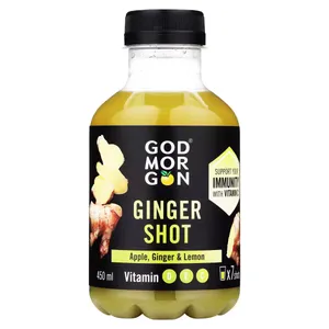 Įvairių vaisių ir imbiero sultys GOD MORGON, 450 ml