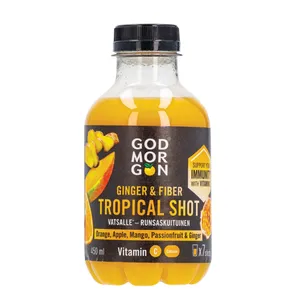 Tropinių vaisių ir imbiero sultys GOD MORGON, 450 ml