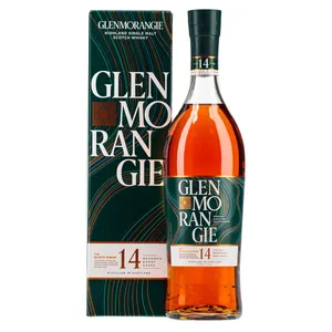 Viskis GLENMORANGIE QUINTA RUBAN SINGL MALT 14 Y.O. 46%, 0,7 l