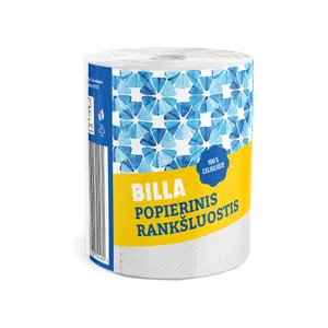 Popierinis rankšluostis BILLA JUMBO 3 sluoksniai, 400 lapelių