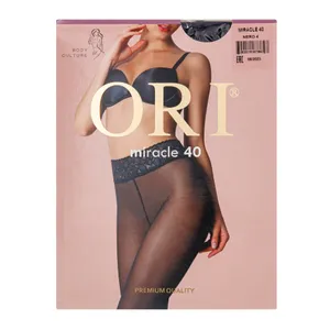 Pėdkelnės ORI Miracle 40 DEN, spalva Nero, dydis 4