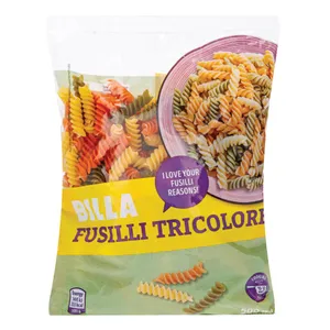 Makaronai BILLA Fusilli Tricolore, 500 g