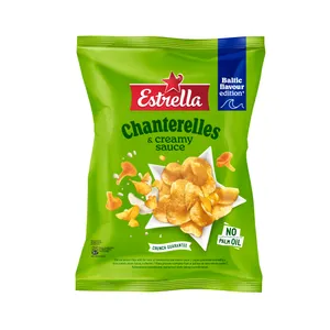 Lygaus pjaustymo voveraičių ir sūrio padažo skonio bulvių traškučiai ESTRELLA, 170 g