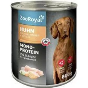 Visavertis pašaras suaugusiems šunims su vištiena, ZOOROYAL, 800 g