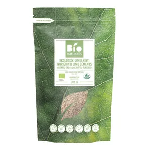 Ekologiški linų sėmenų miltai BIONATURALIS, 700 g
