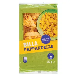 Makaronai BILLA Pappardelle, 250 g
