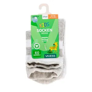 Vaikiškos kojinės VIVESS 23-26, 2 poros