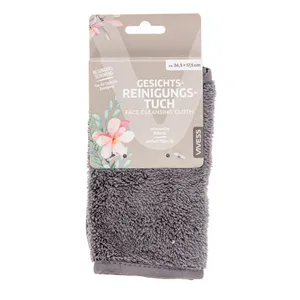 Mažas rankšluostis VIVESS 36,5-17,5 cm pilkas