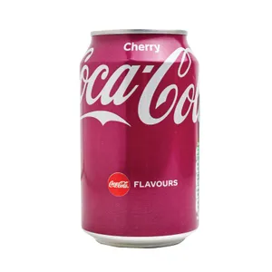 Vyšnių skonio gazuotas gaivusis gėrimas COCA-COLA Cherry, 0,33 l