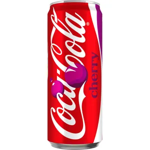 Vyšnių skonio gazuotas gaivusis gėrimas COCA-COLA CHERRY, 330 ml