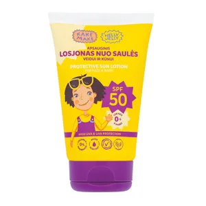 MARGARITA KAKĖ MAKĖ ALLERGY CERTIFIED Apsauginis losjonas nuo saulės vaikams ir kūdikiams SPF50 100 ml