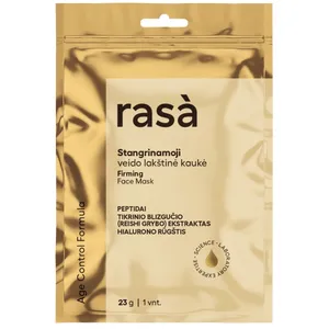 Rasa age control stangrinamoji lakštinė veido kaukė, 23 g