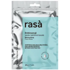 Rasa hydro intense drėkinamoji lakštinė veido kaukė, 23 g
