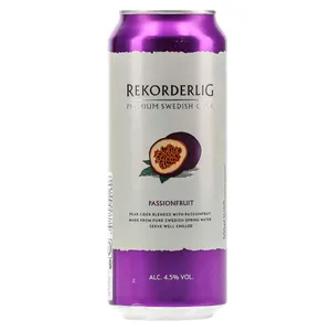 Sidras REKORDERLIG PASSIONFRUIT, 4,5 %, 0,5 l
