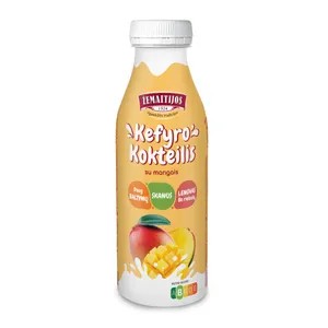 Kefyro kokteilis su mangais ŽEMAITIJOS, 0,5% rieb., 450 g