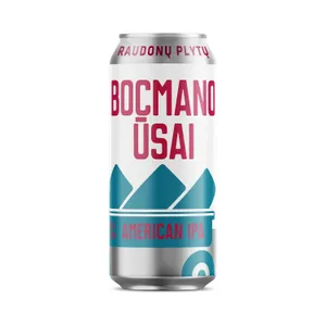 Alus RAUDONŲ PLUTŲ BOCMANO ŪSA (6%), 500 ml