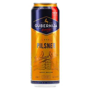 Alus GUBERNIJA GERMAN PILS PILSNER (4,6%), 568 ml