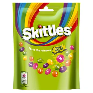 Rūgštūs vaisių sk.saldainiai Skittles Sours, 152g