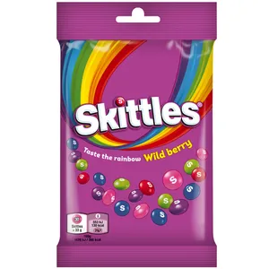 Laukinių uogų skonio saldainiai Skittles Wild Berry, 95g