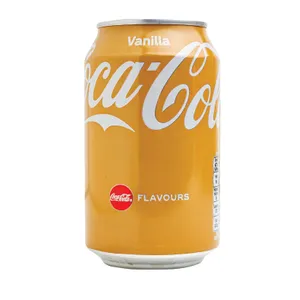 Vanilės skonio gazuotas gaivusis gėrimas COCA-COLA VANILA, 300 ml