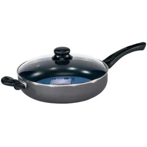 Keptuvė su stikliniu dangčiu 28 cm