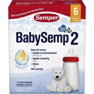 Pieno mišinys nuo 6 mėn. SEMPER BABYSEMP 2, 800 g