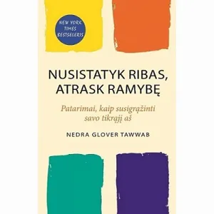 Knyga NUSISTATYK RIBAS. ATRASK RAMYBĘ