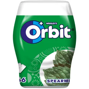Mėtų skonio kramtomoji guma ORBIT Spearmint, 64g