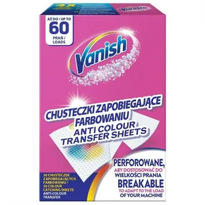 Skalbinių servetėlės VANISH, 30 vnt