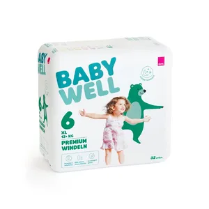 Sauskelnės BABYWELL Xl 6 dydis, 32 vnt