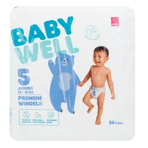 Sauskelnės BABYWELL Junior 5 dydis, 36 vnt