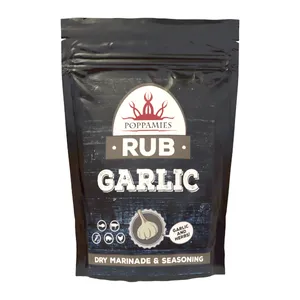 Prieskonių mišinys garlic rub POPPAMIES, 200 g