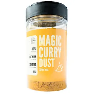 Kario prieskonių mišinys, SALDVA MAGIC CURRY DUST, 150 g