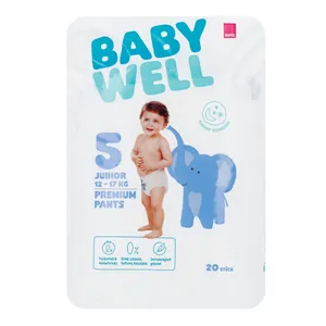 Kelnaitės BABYWELL JUNIOR 5 dydis, 20 vnt