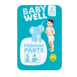 Kelnaitės BABYWELL JUNIOR 5 dydis, 20 vnt.
