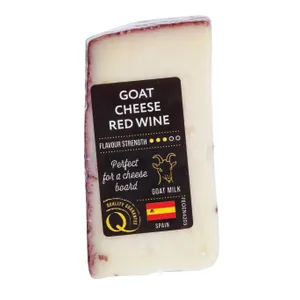 Ožkų pieno sūris su vynu, 130 g