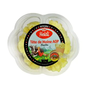Sūrio TETE de Moine HEIDI roželės, riebumas 51%, 95 g