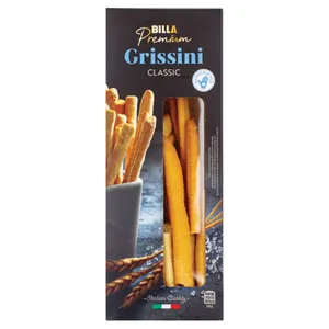 Duonos lazdelės BILLA PREMIUM Grissini, 120 g