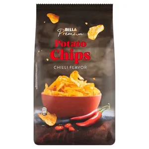 Bulvių traškučiai čili pipirų skonio BILLA PREMIUM, 100 g