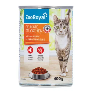 Vištienos gabalėliai katėms ZOOROYAL, 400 g