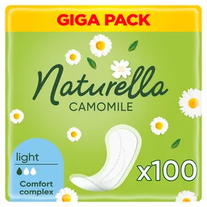 Higieniniai įklotai NATURELLA Camomile Light, 100 vnt.