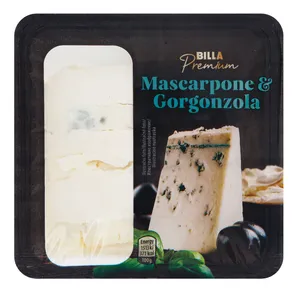 Gorgonzola ir maskarpone sūris BILLA PREMIUM, 150 g