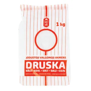 Joduotoji, valgomoji akmens druska SALT HILL, 1 kg