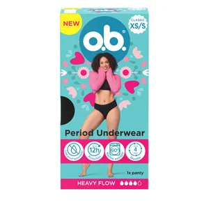 OB menstruacinės kelnaitės xs/s, 1 vnt