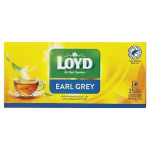 Juodoji arbata LOYD EARL GREY, 25x1.7 g