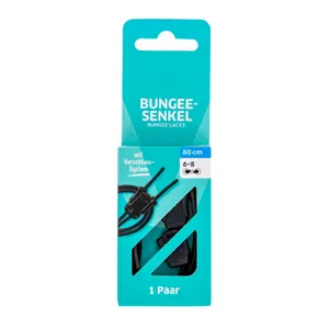 Batraiščiai su elastanu 80 cm juodi VIVESS